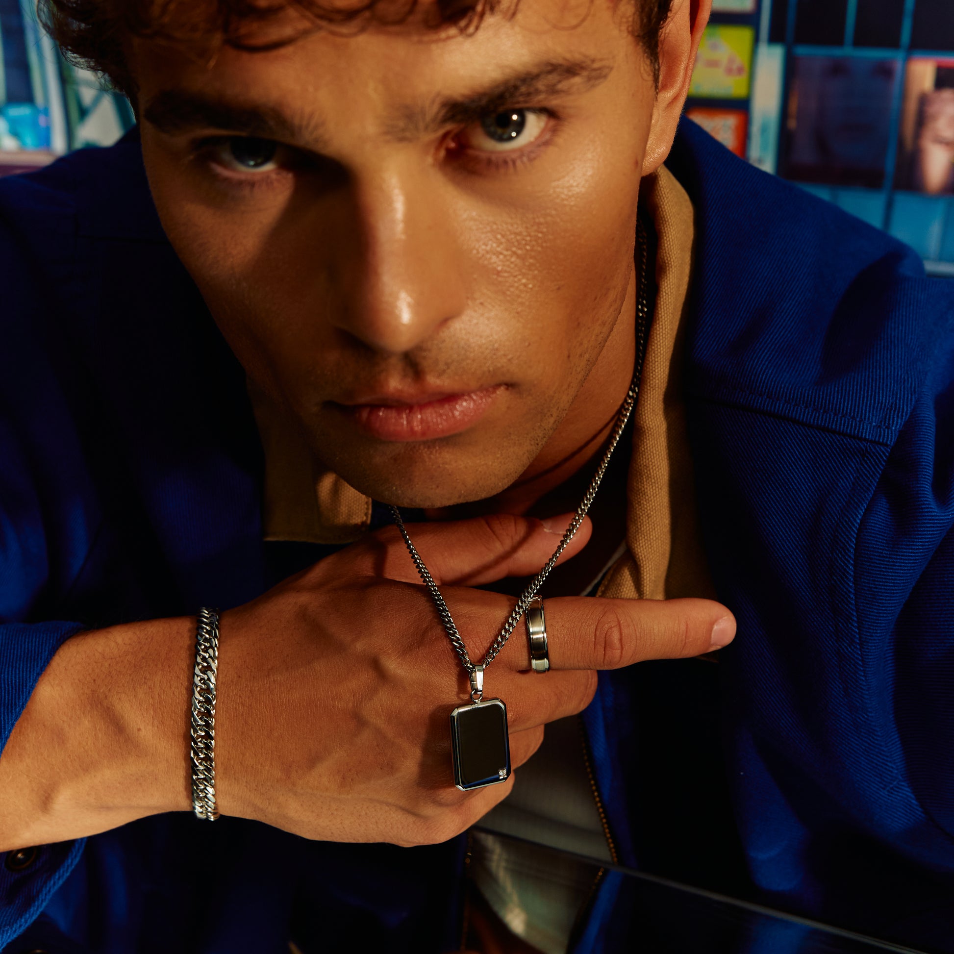 Two Tone Band - Men Ring - The Steel Shop