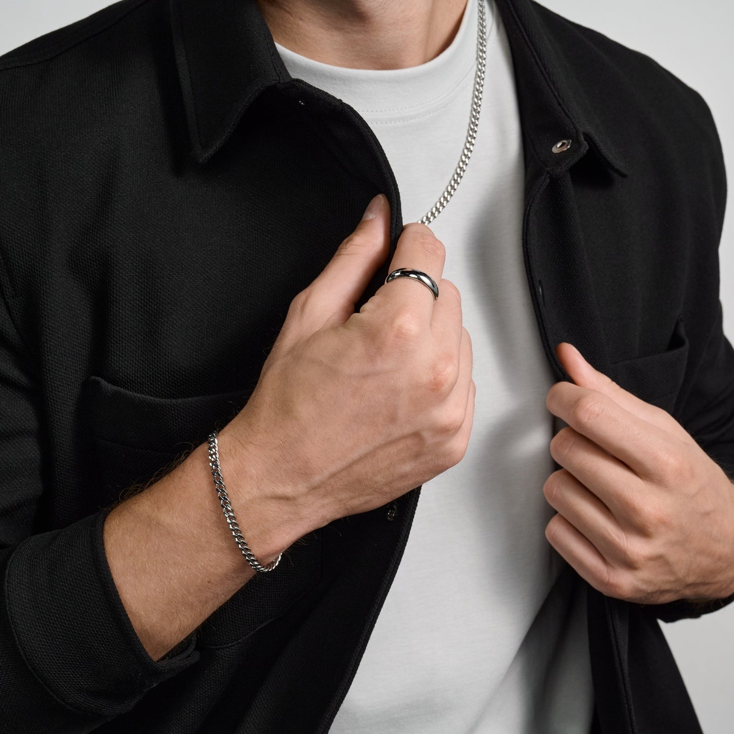 5mm Cuban Link Bracelet - Unisex Steel Bracelet - The Steel Shop