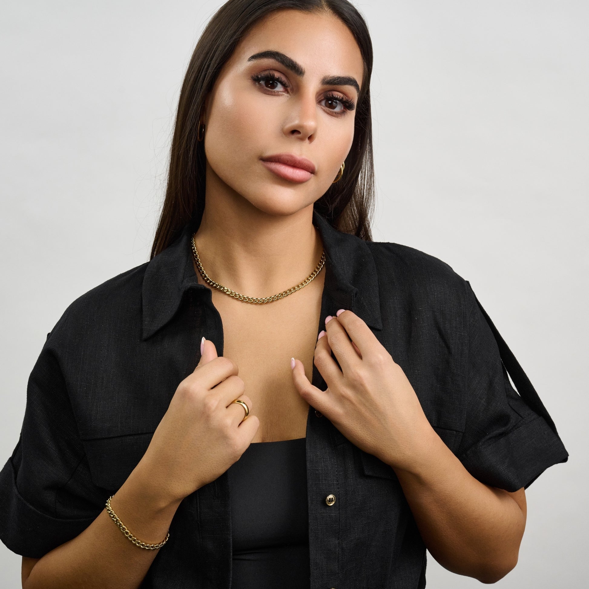 6mm Cuban Link Chain - Unisex Necklaces - The Steel Shop