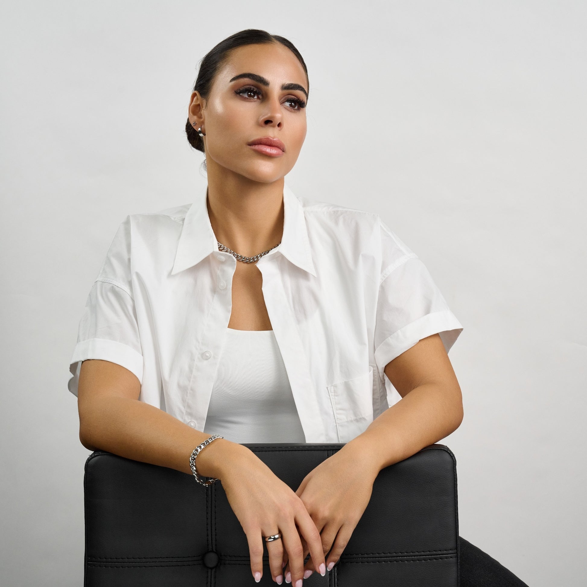 Women's 8mm Cuban Link Bracelet - Women Bracelet - The Steel Shop