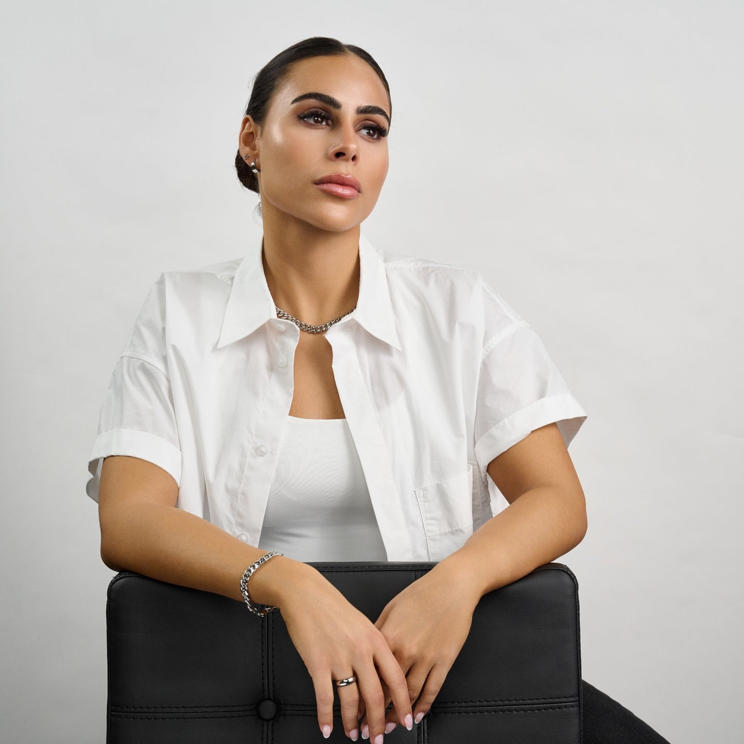 Women's 8mm Cuban Link Bracelet - Women Bracelet - The Steel Shop