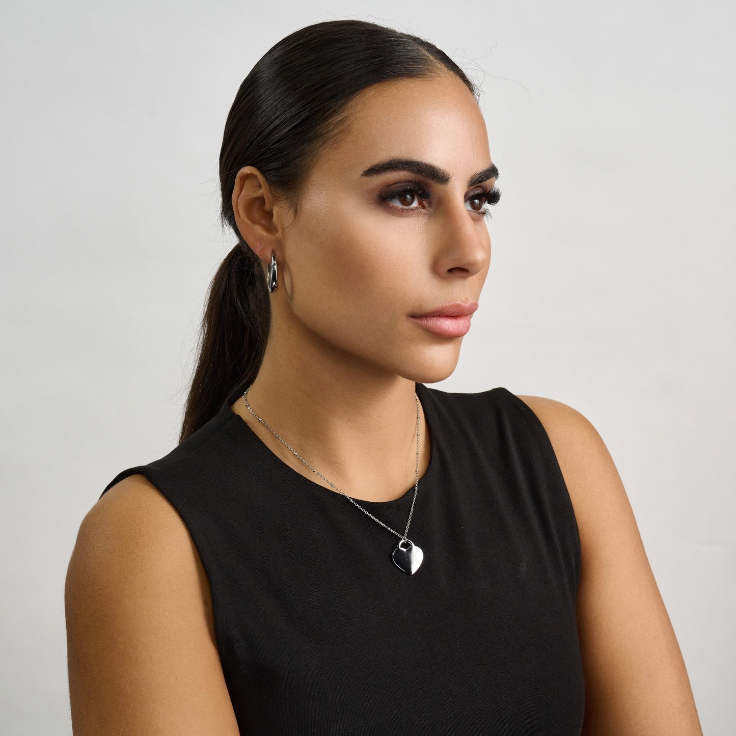 Heart Pendant - Women Pendant - The Steel Shop