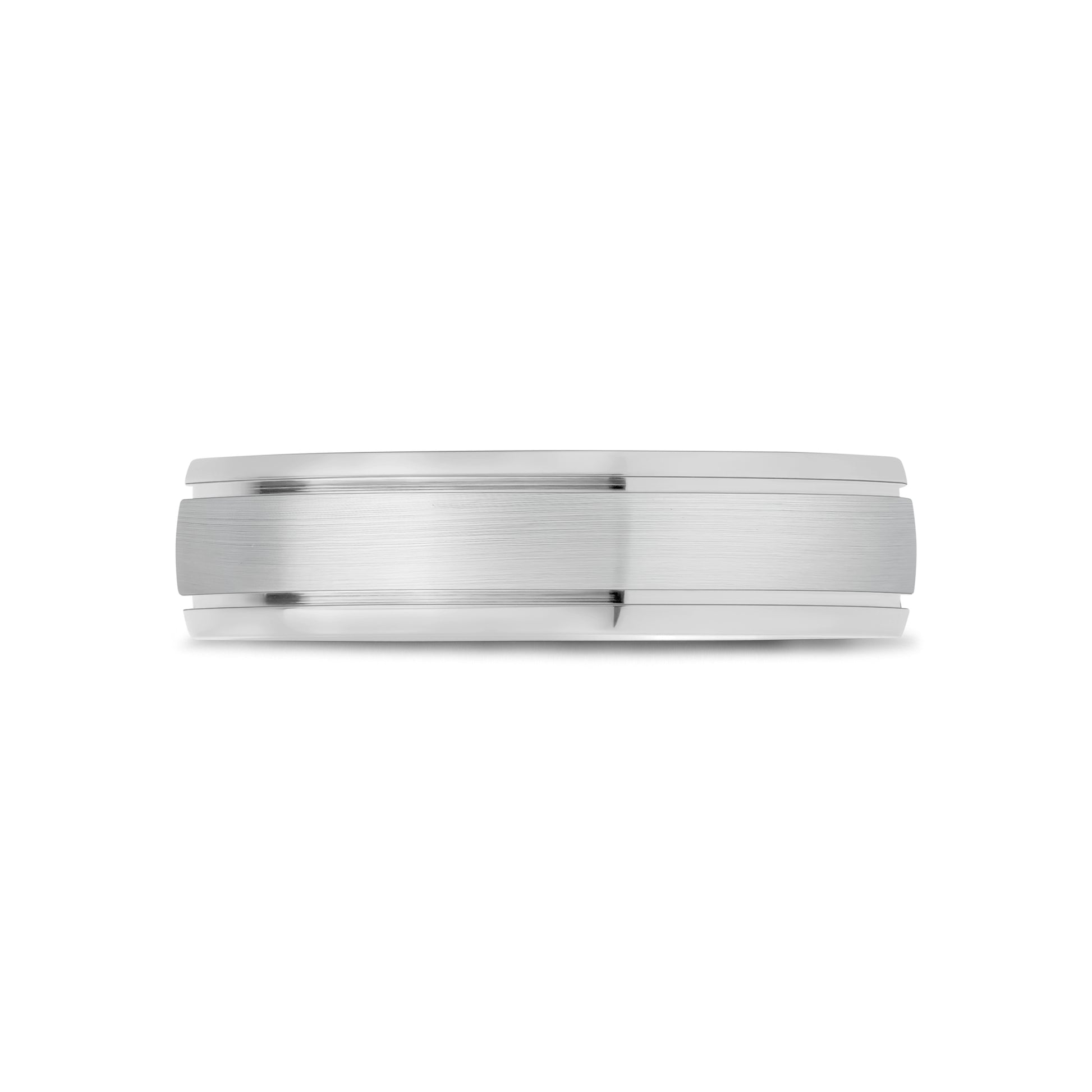 Two Tone Band - Men Ring - The Steel Shop