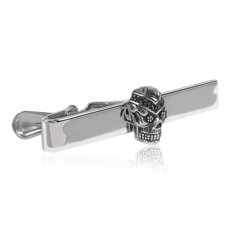 Skull Head Tie Clip - Tie Clip - The Steel Shop