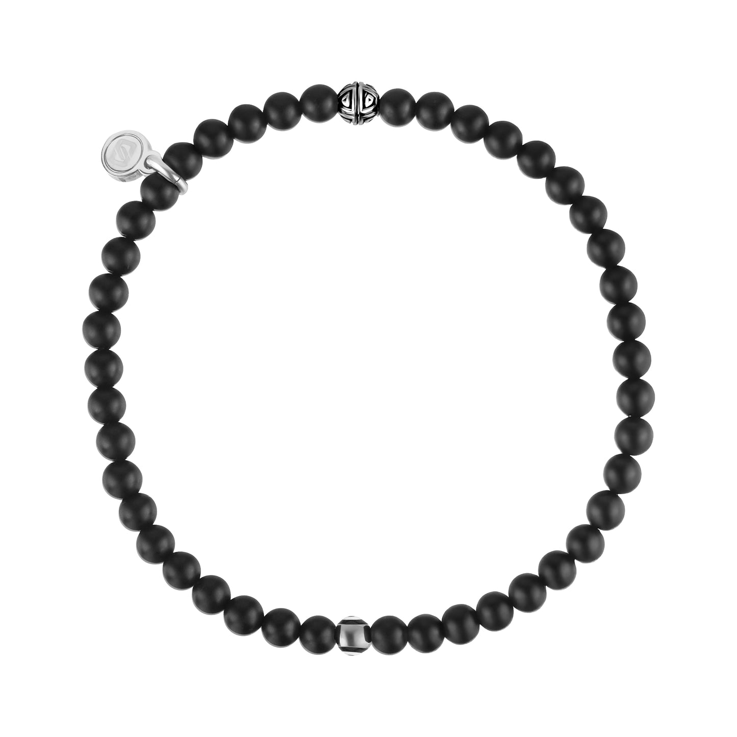 Evil Eye Protection Bead Bracelet | 4MM - Unisex Bead Bracelet - The Steel Shop