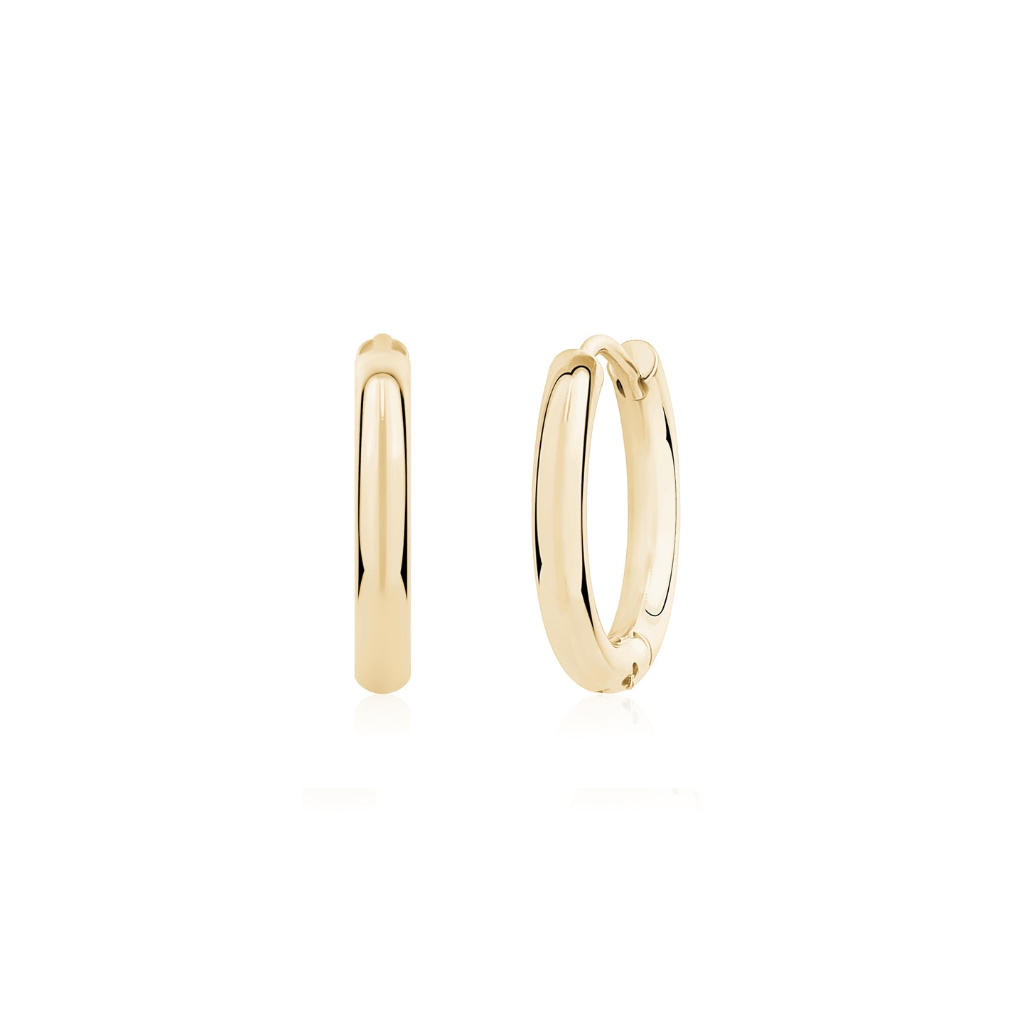 Simple Hoop Earrings - Earrings - The Steel Shop