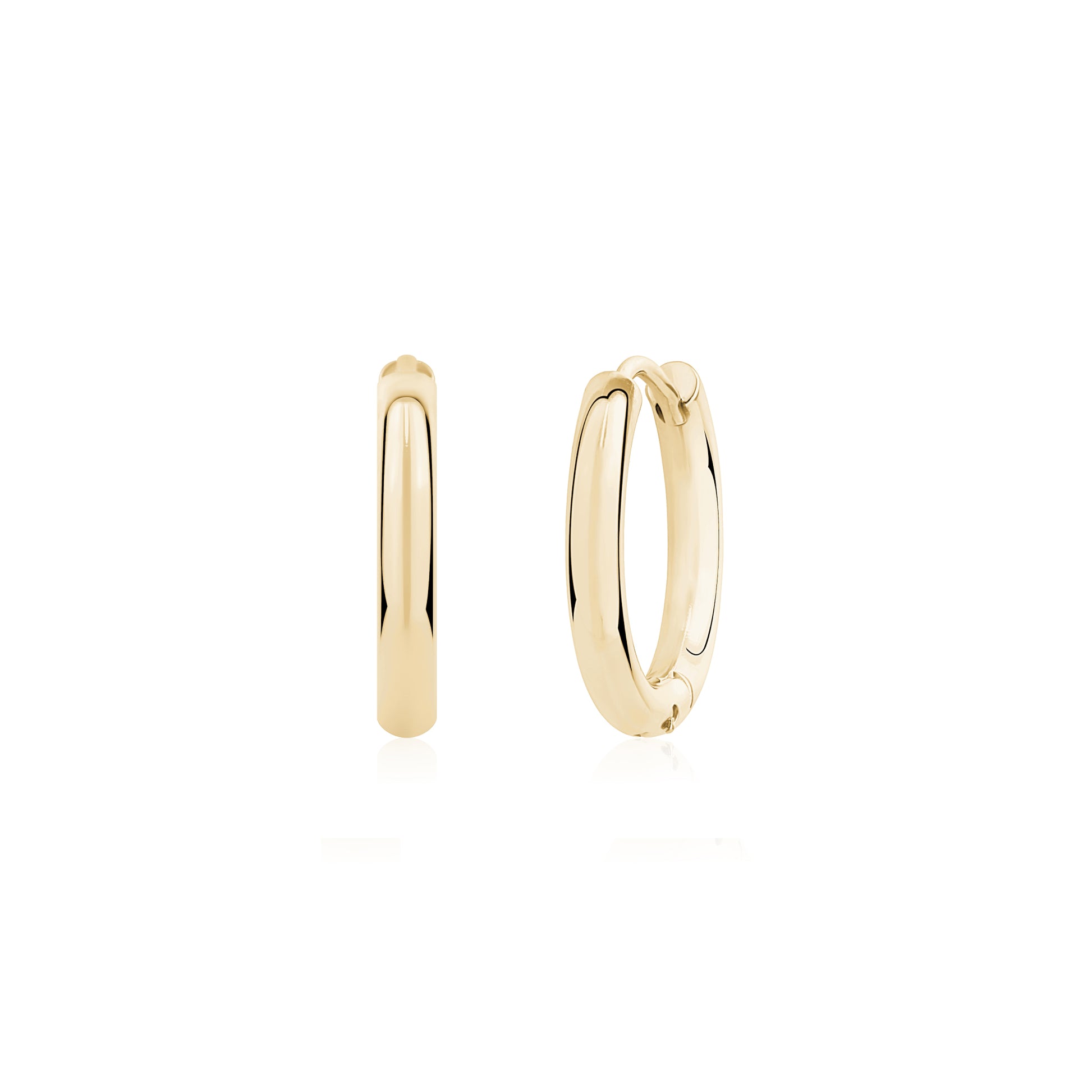 Simple Hoop Earrings - Earrings - The Steel Shop