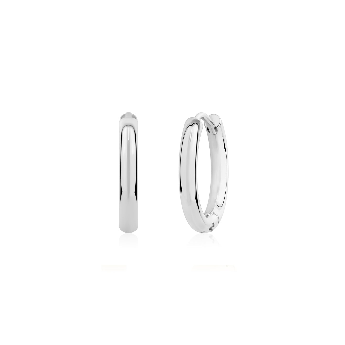 Simple Hoop Earrings - Earrings - The Steel Shop