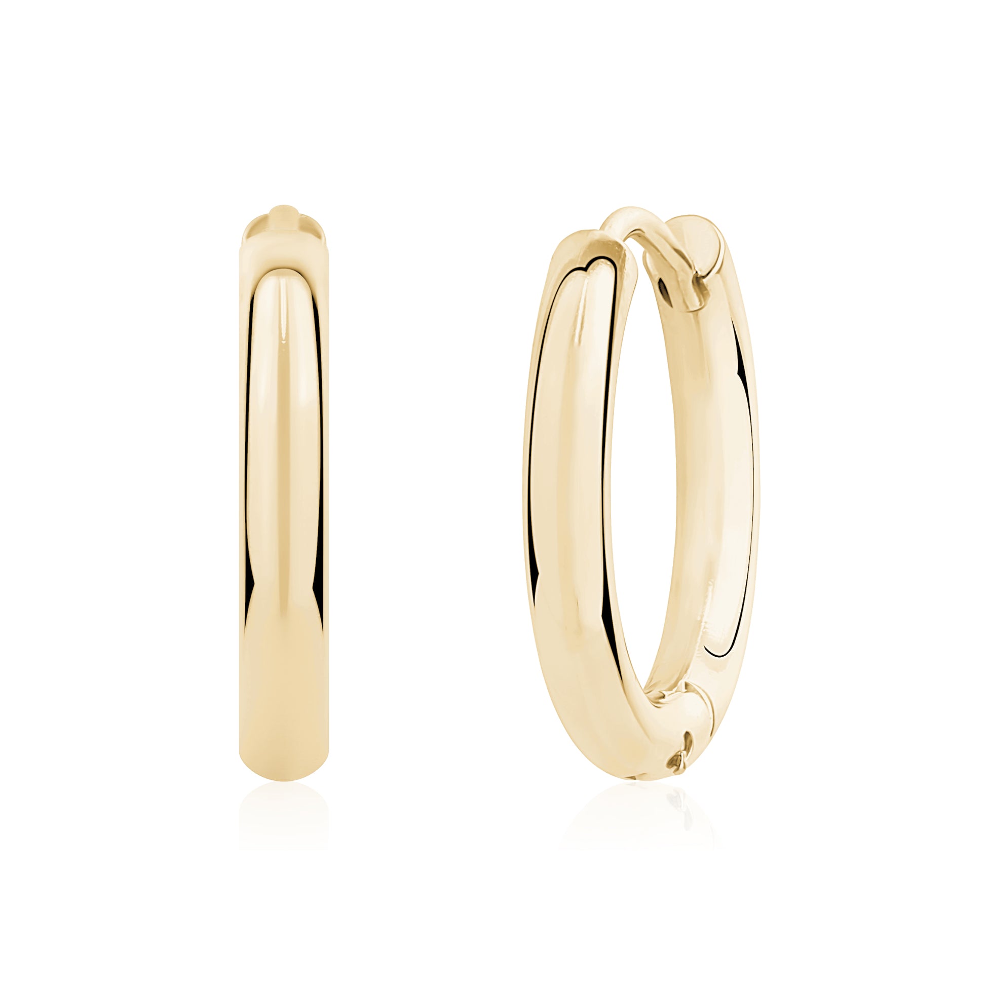 Simple Hoop Earrings - Earrings - The Steel Shop