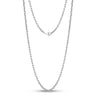 4mm Oval Link Chain - Men Necklace - The Steel Shop