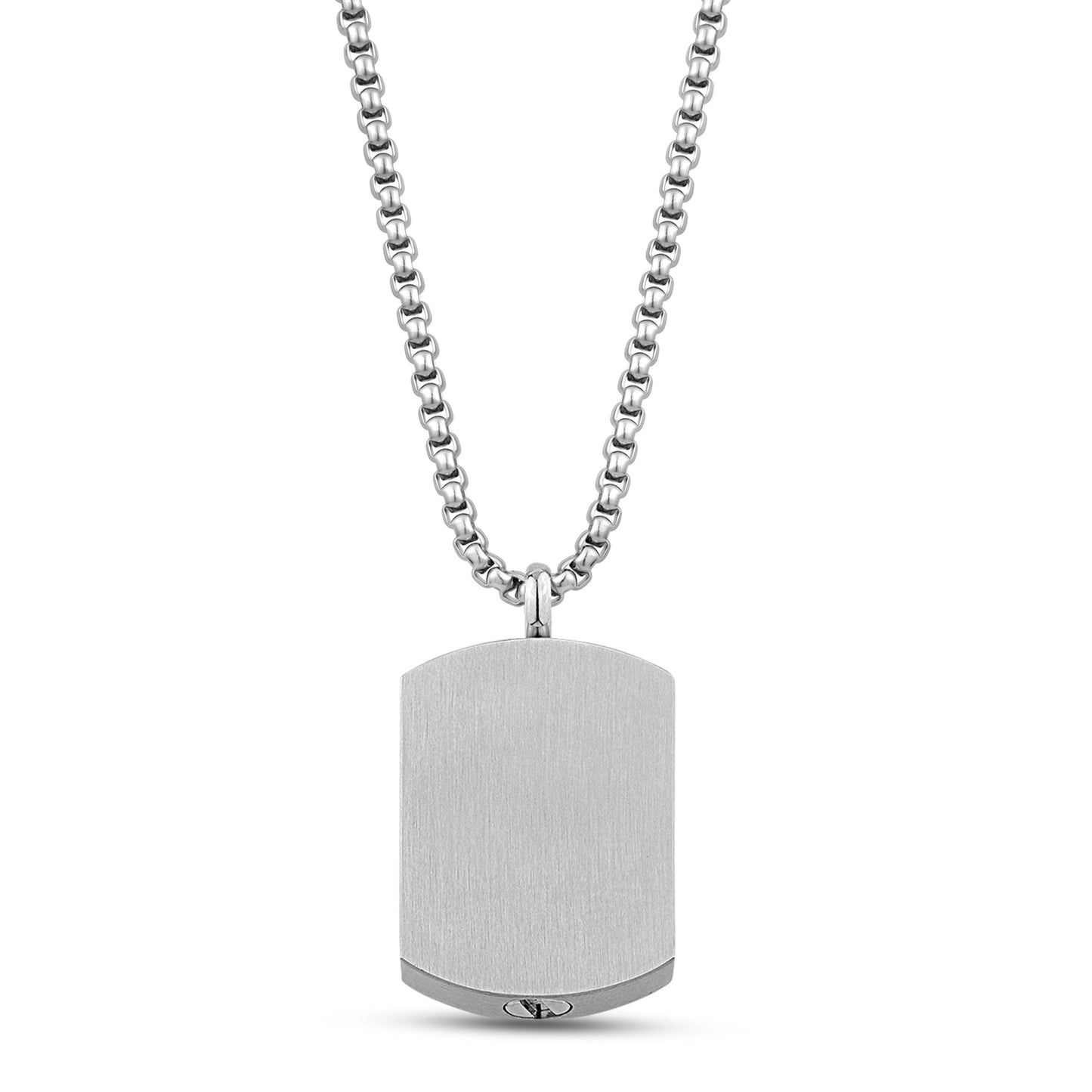 Men Pendant - Dog Tag Urn Pendant