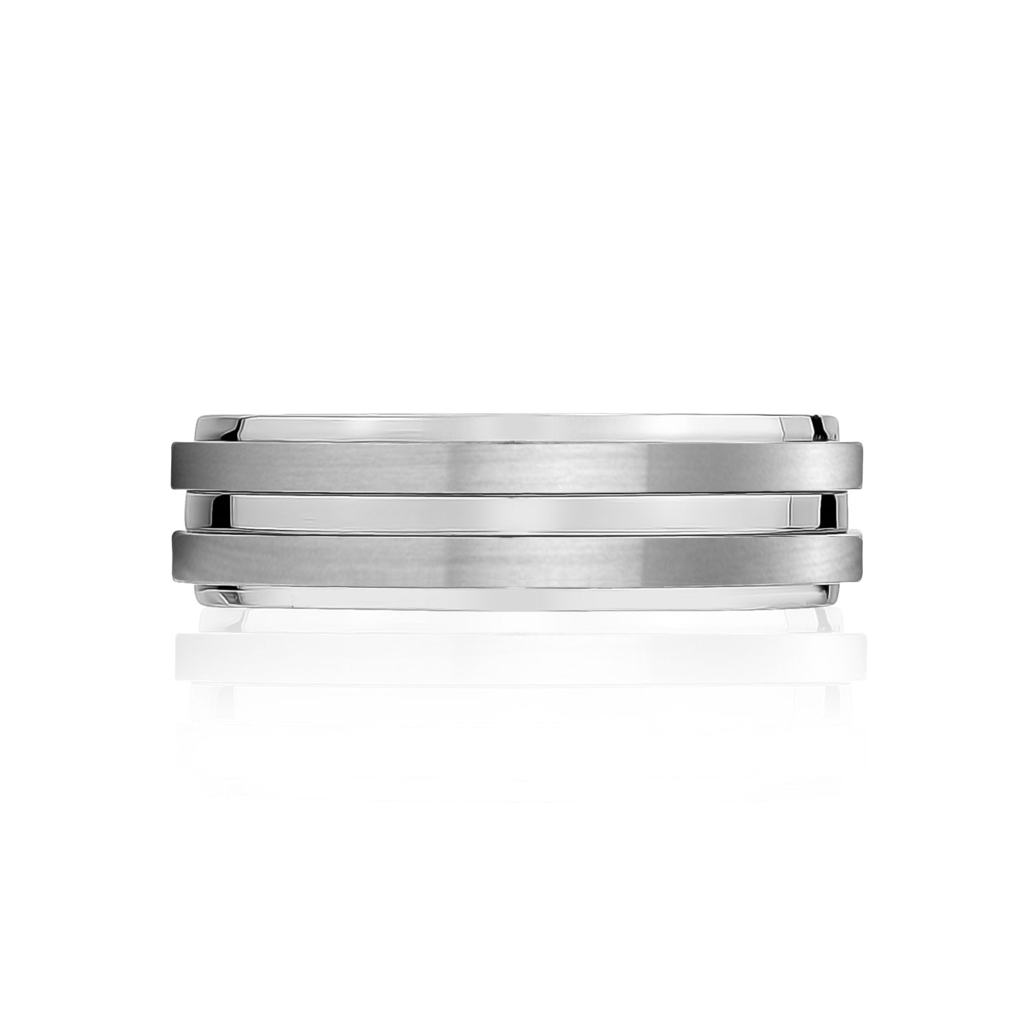 Stainless Steel Jcpenney Mens Rings Wedding Band Jcpenney's