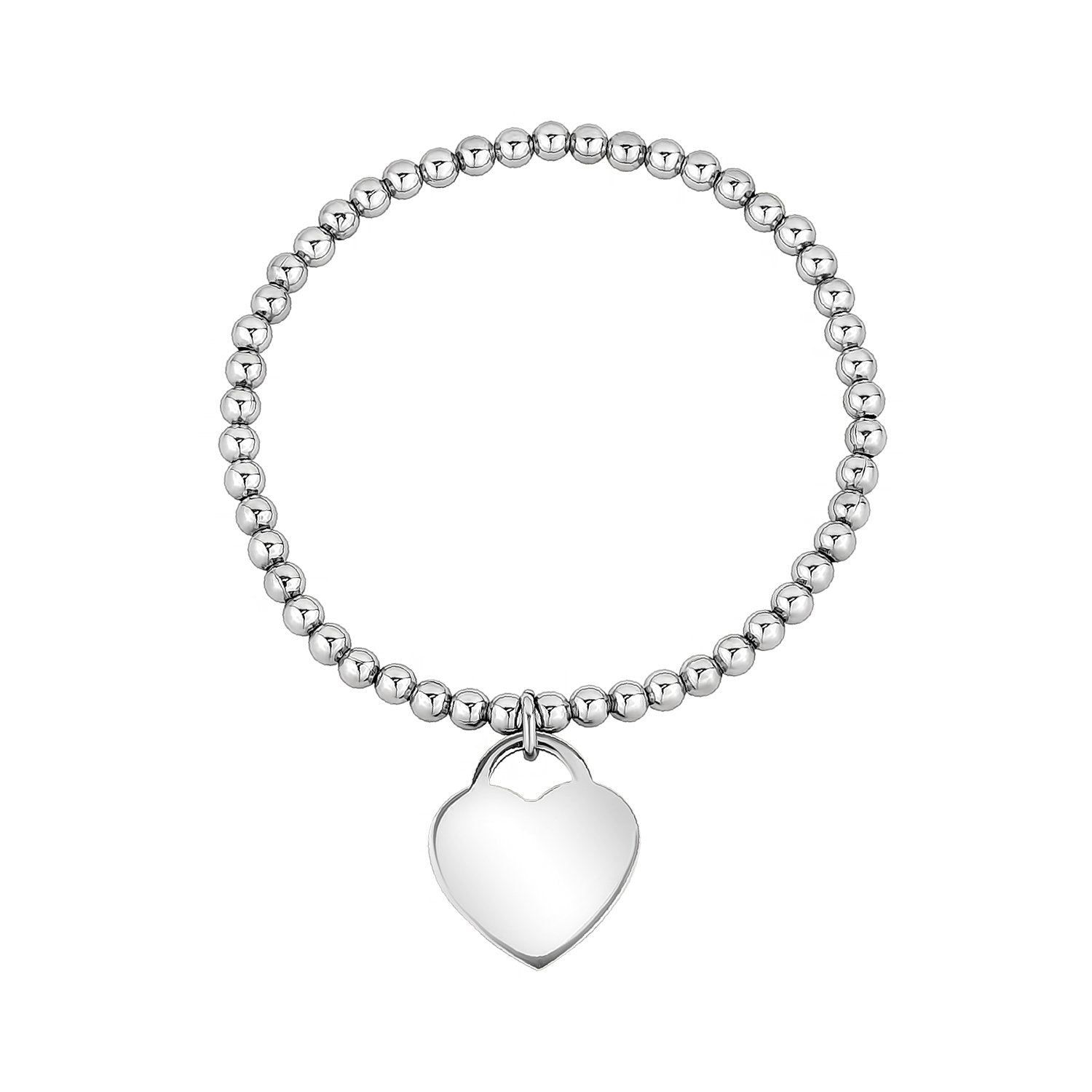 Custom Photo & Message Engraved Pendant Charm – Personalized Stainless Steel Bead For Bracelets