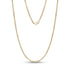 2mm Thin Cuban Link Chain - Unisex Necklaces - The Steel Shop