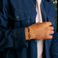 Gold Clasp Cuban Link Bracelet - Mens Steel Bracelets - The Steel Shop