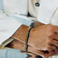 Square Snake Bracelet | 3MM - Unisex Steel Bracelet - The Steel Shop
