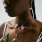 Crystal Pearl Hoop Earrings - Earrings - The Steel Shop
