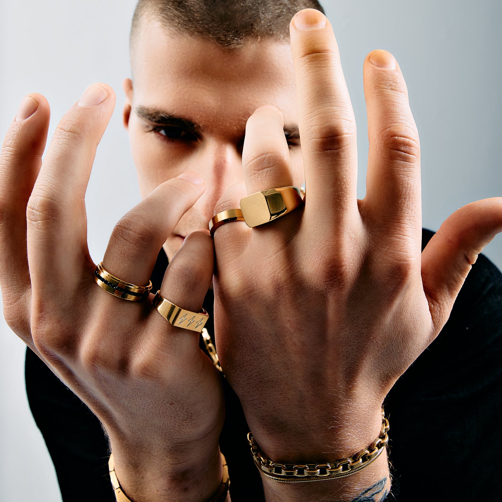 Unisex Signet Ring - Unisex Ring - The Steel Shop