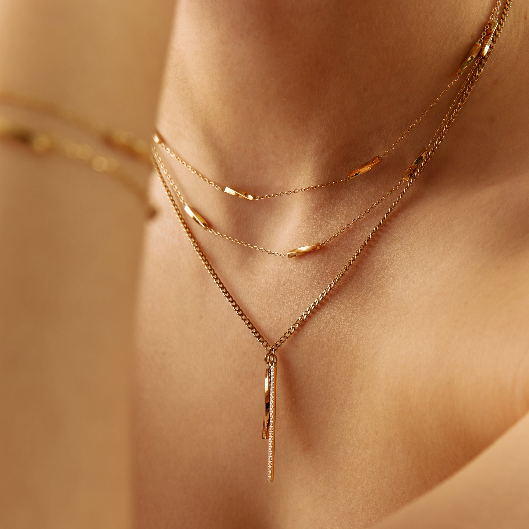 Slender Spark Pendant - Women Pendant - The Steel Shop
