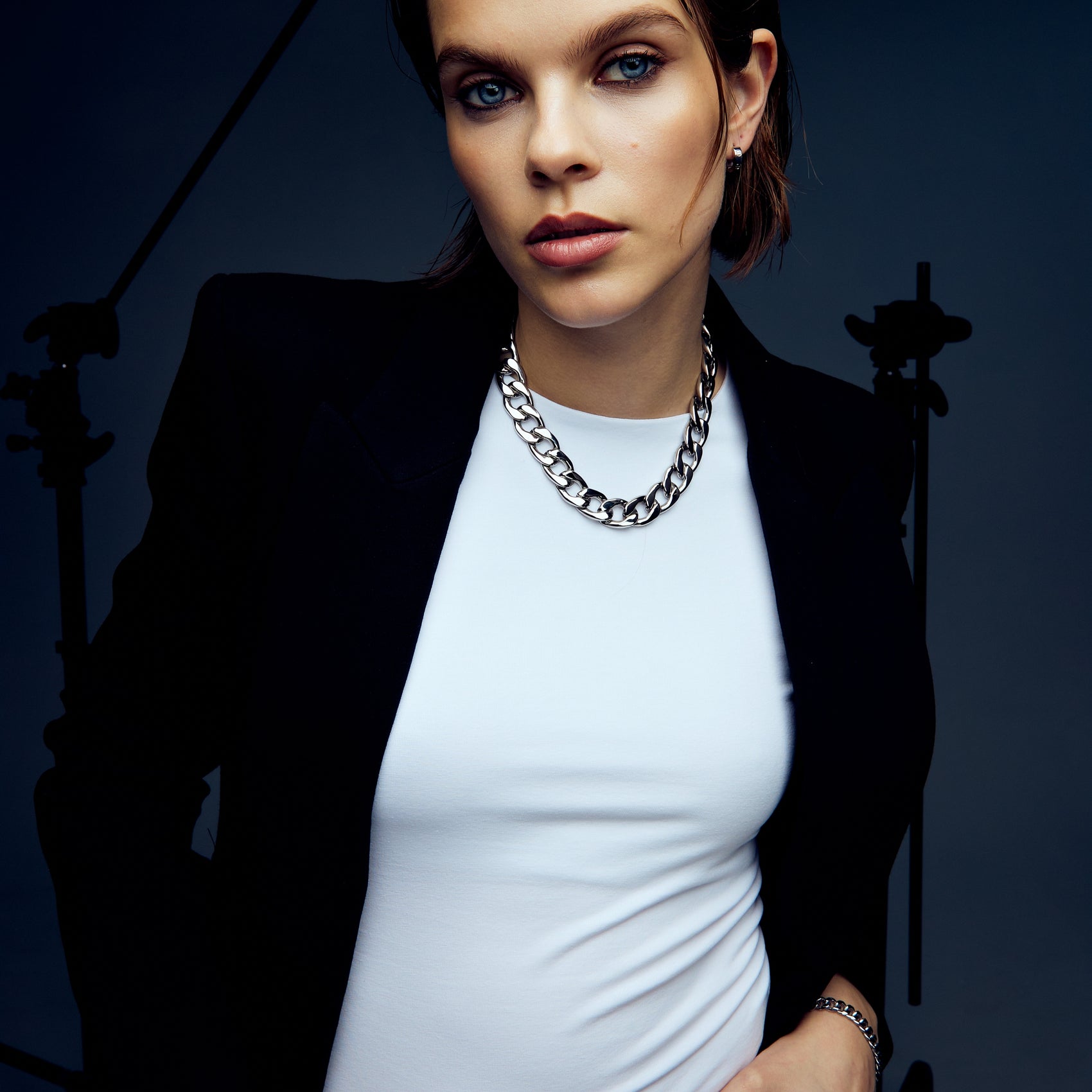 Chunky Curb Chain Necklace - Women's Necklaces - The Steel Shop