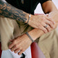 Franco Link Urn Tag Bracelet - Mens Steel Bracelets - The Steel Shop