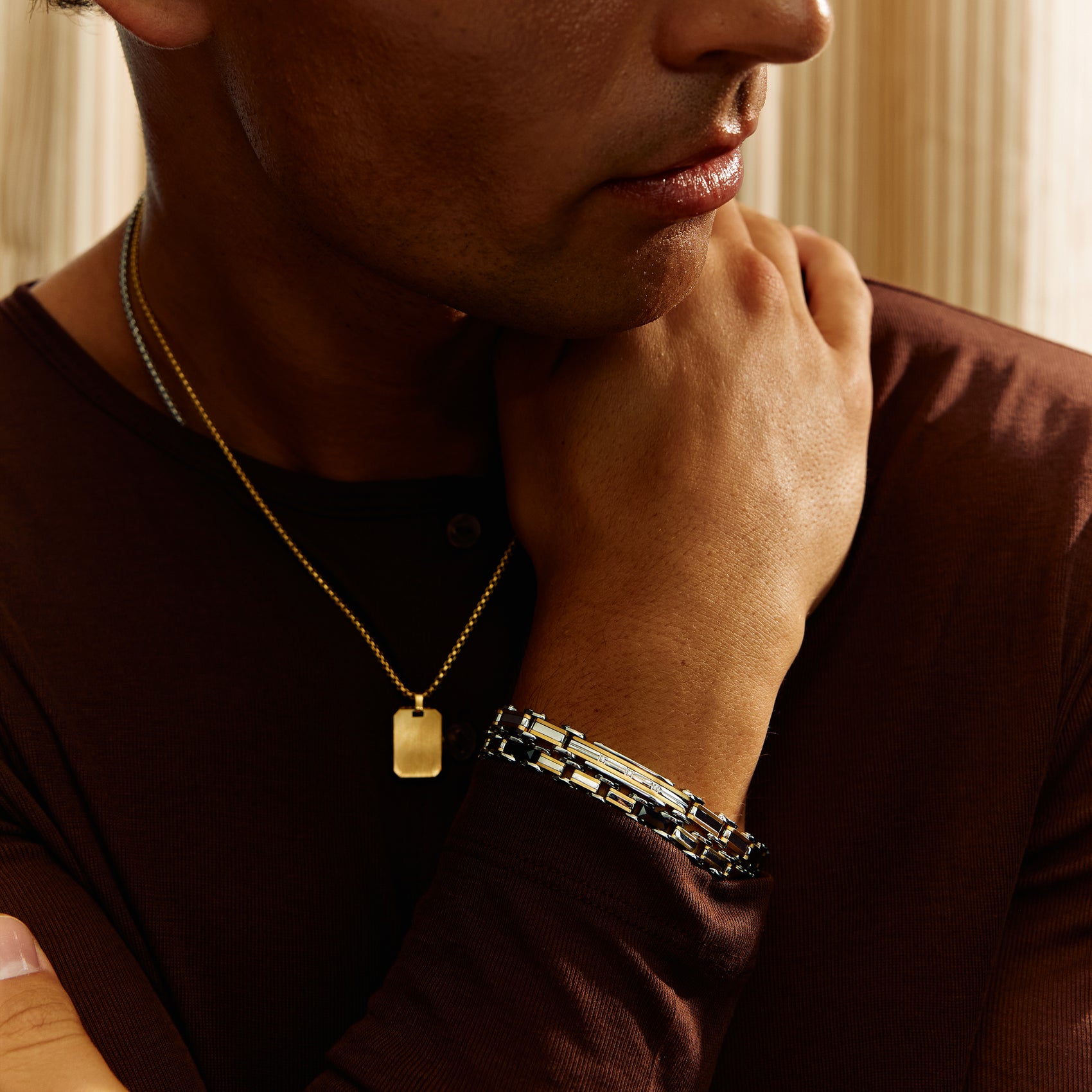 Luxury Link Fusion Bracelet - Mens Steel Bracelets - The Steel Shop