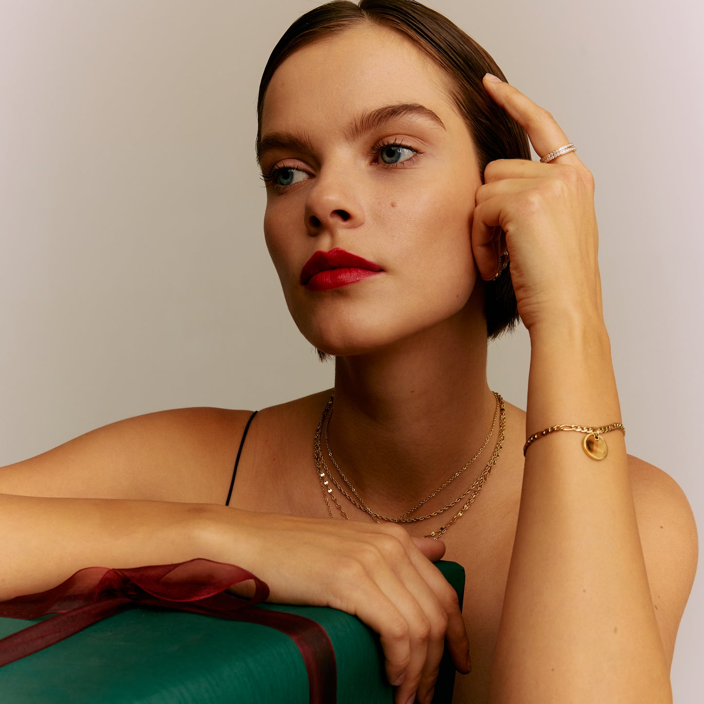 4mm Figaro Link Charm Bracelet - Women Bracelet - The Steel Shop