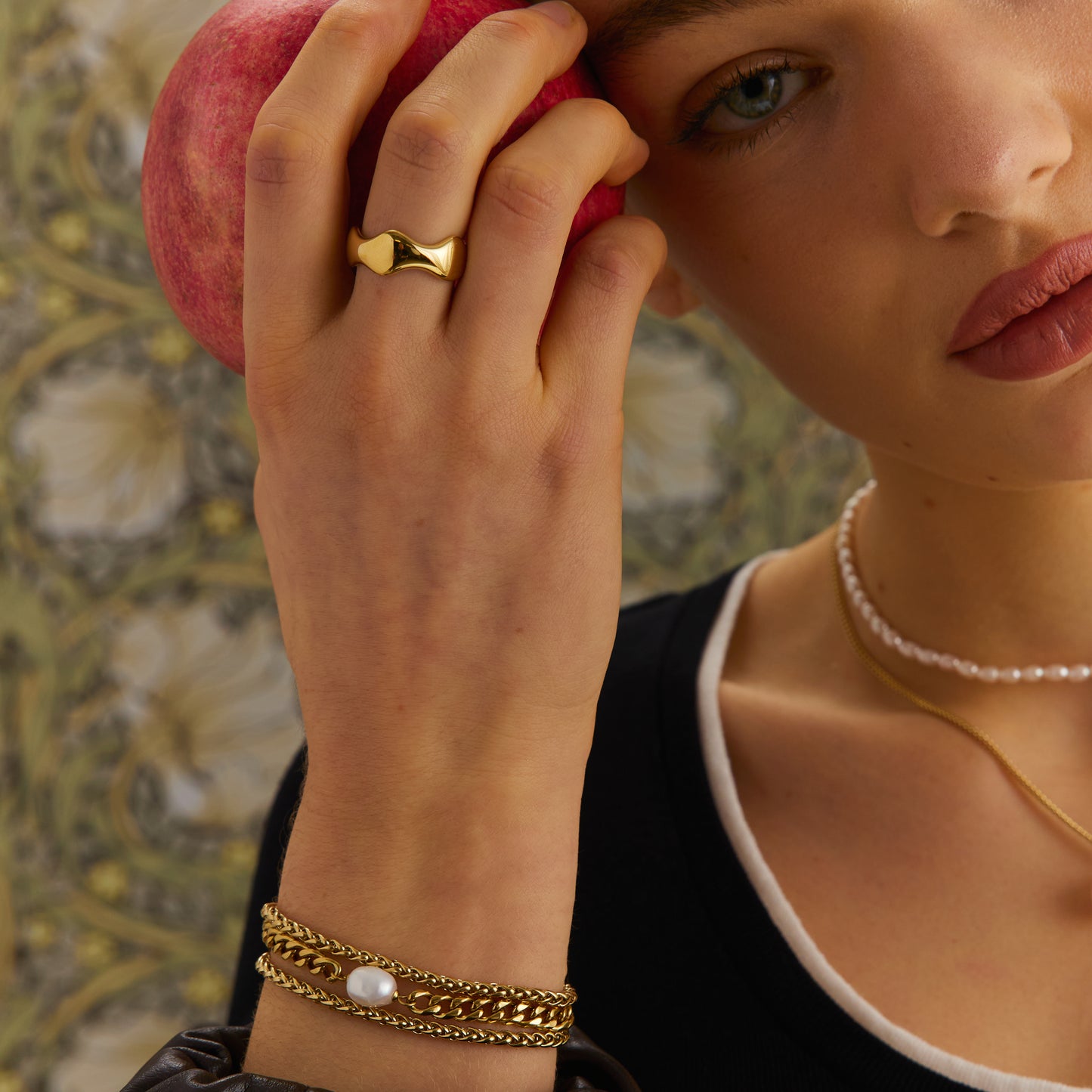 Freshwater Pearl Chain Bracelet