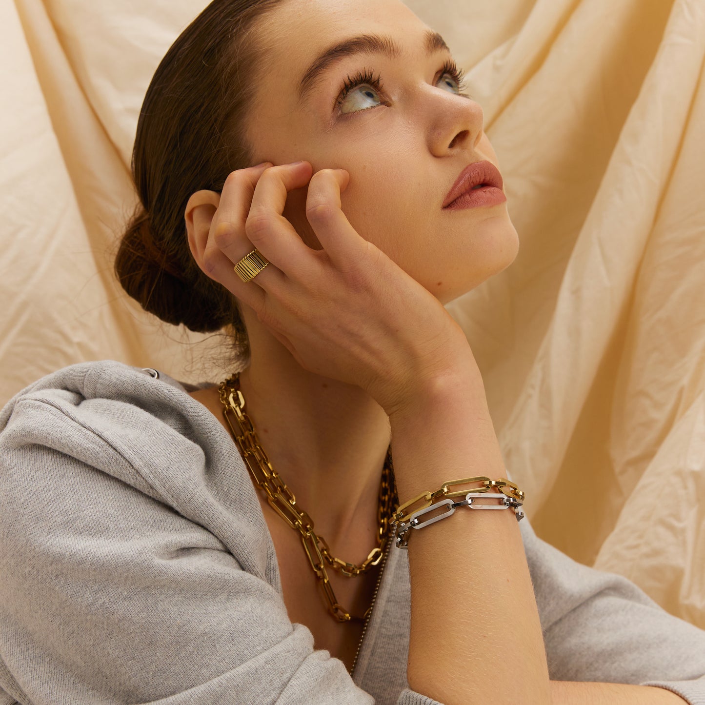 Statement Link Necklace