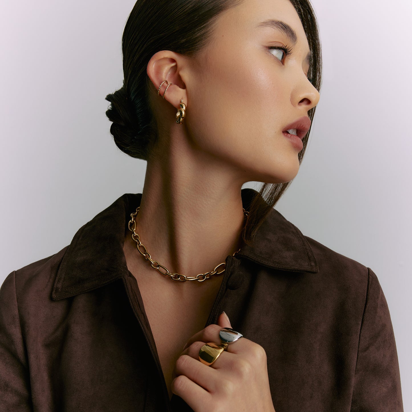 Mixed Link Chain Necklace
