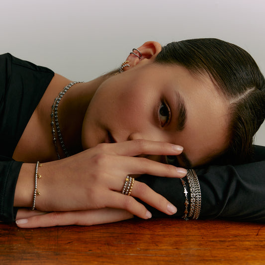 Abstract Star Link Bracelet