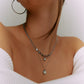 Mother of Pearl Cushion Necklace