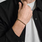 Two Tone Interlocking Link Bracelet - Mens Steel Bracelets - The Steel Shop