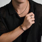 Refined Striped Band - Men Ring - The Steel Shop