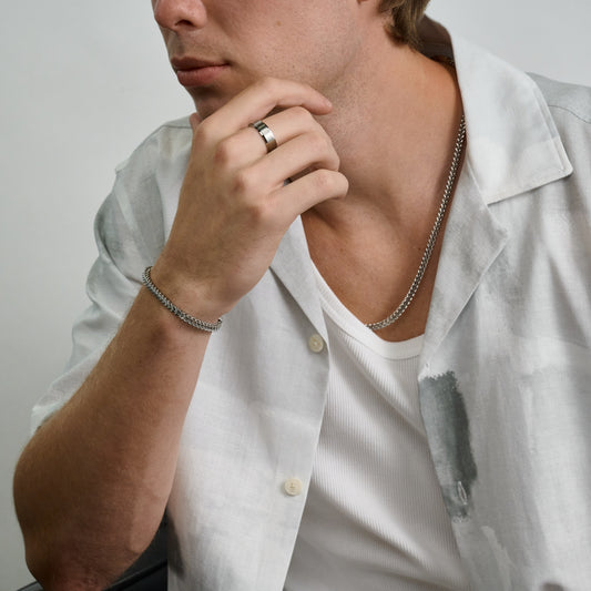 4mm Franco Set | Silver