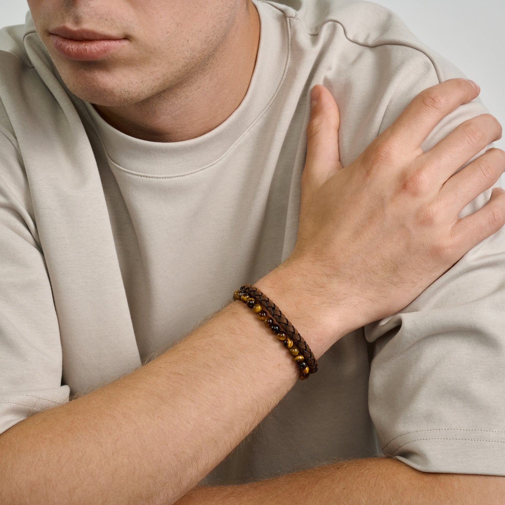 Earth Tone Stack | 6MM - Bracelet Stacks - The Steel Shop