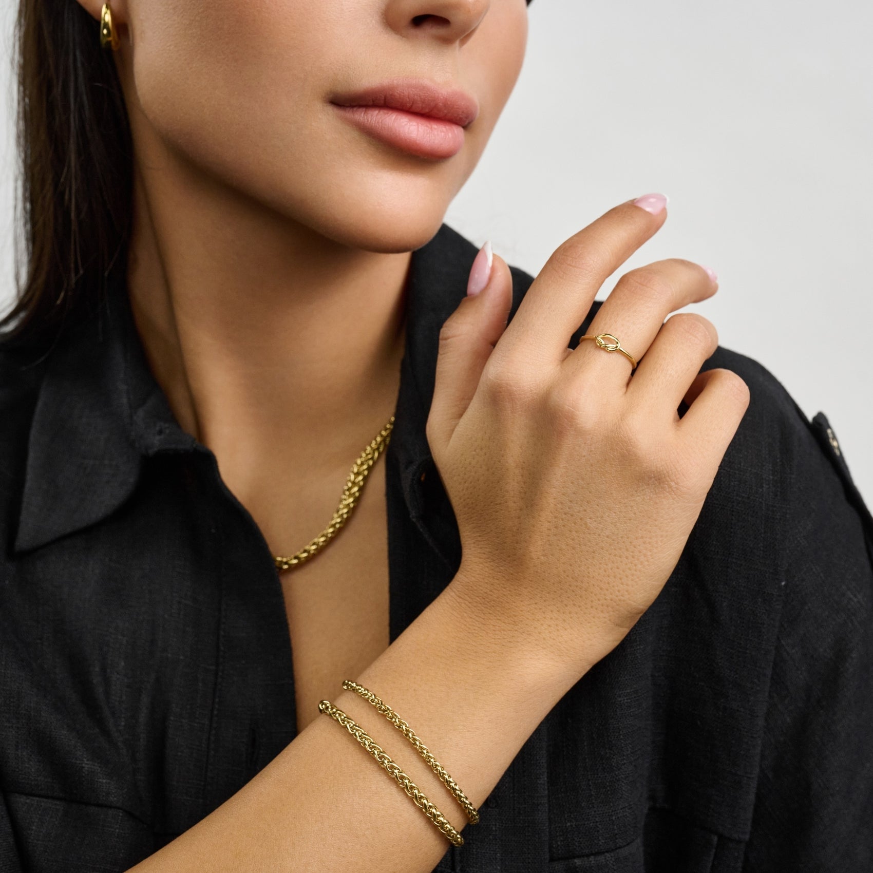 4mm Wheat Chain Bracelet - Unisex Steel Bracelet - The Steel Shop