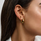 Sleek Huggie Earrings - Earrings - The Steel Shop