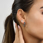 Spiral Stud Hoops - Earrings - The Steel Shop