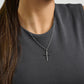 Modern Cross Pendant - Women Pendant - The Steel Shop