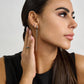 Multi Chain Huggie Earrings - Earrings - The Steel Shop