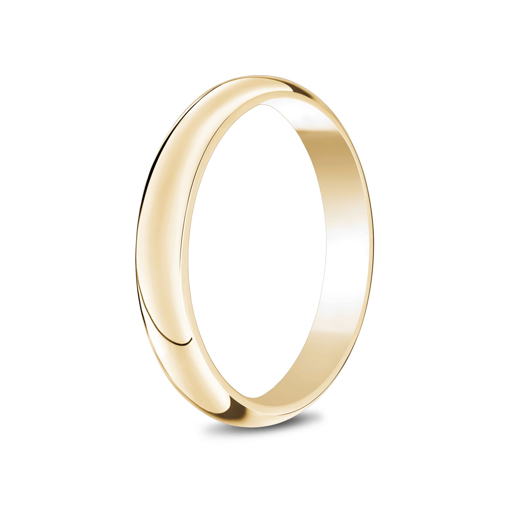 4mm Dome Wedding Band - Unisex Ring - The Steel Shop
