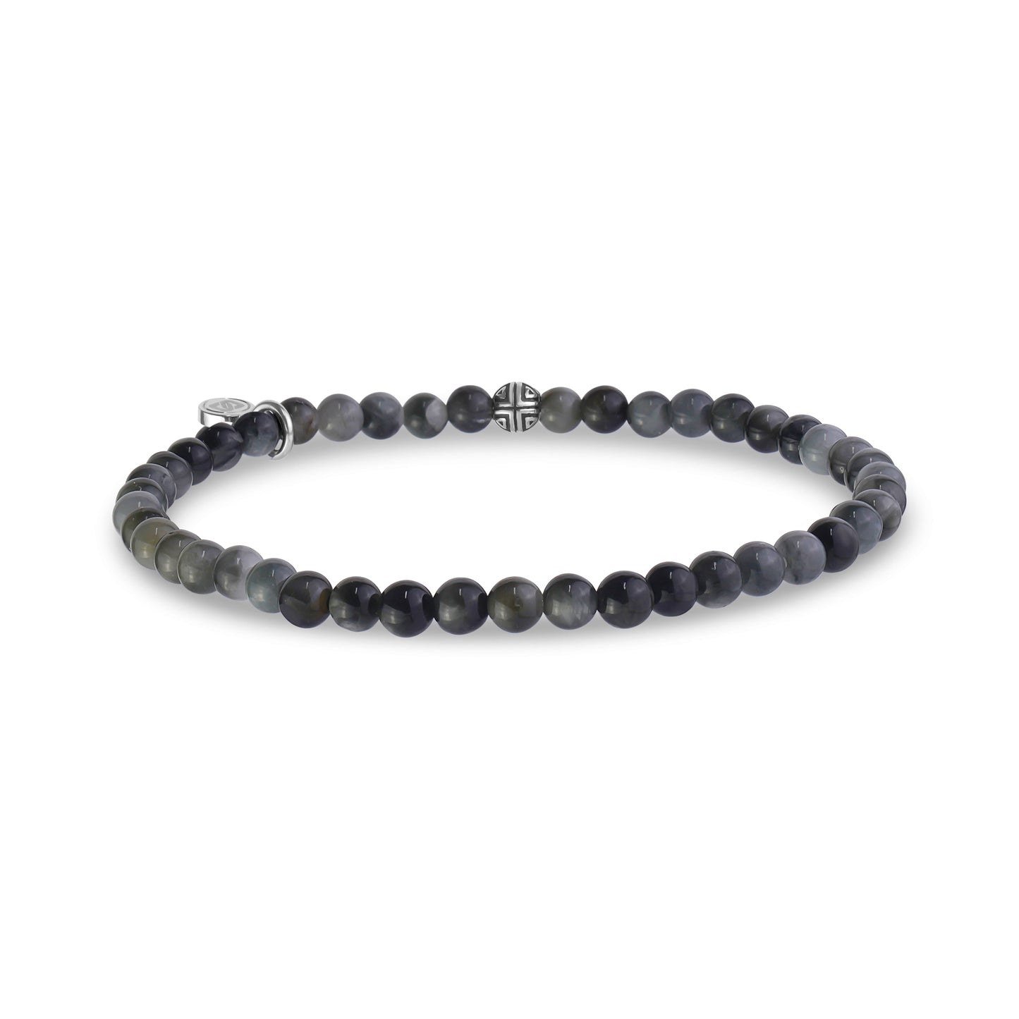4mm Eagle Eye Bead Bracelet
