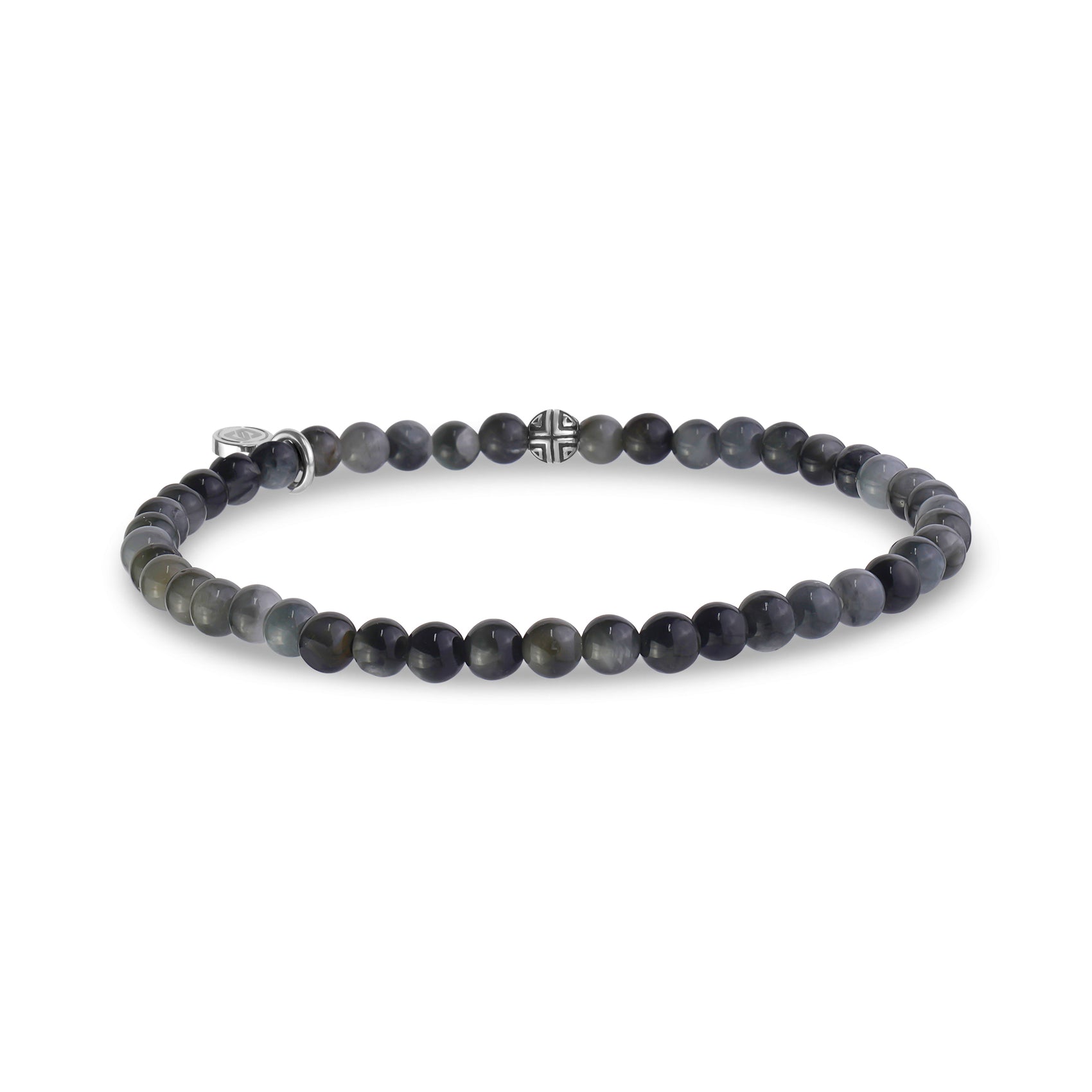4mm Eagle Eye Bead Bracelet