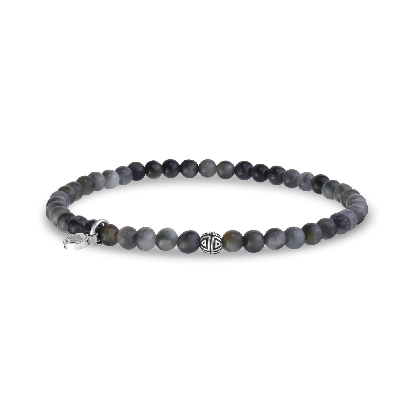 4mm Eagle Eye Bead Bracelet