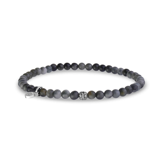 4mm Eagle Eye Bead Bracelet
