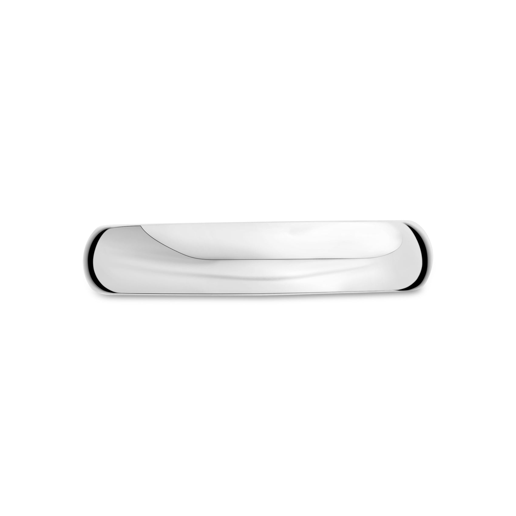 5mm Dome Wedding Band - Unisex Ring - The Steel Shop