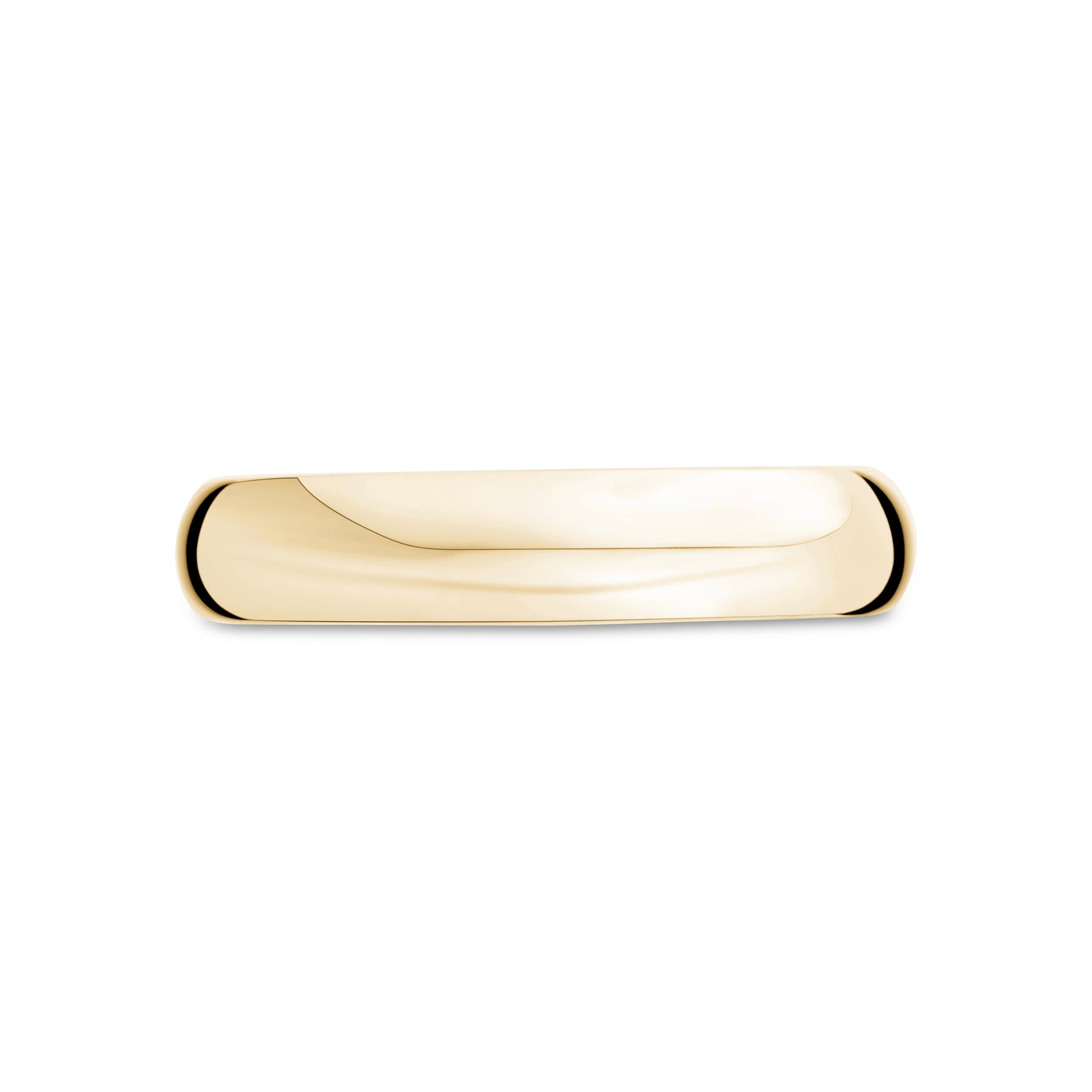 5mm Dome Wedding Band - Unisex Ring - The Steel Shop