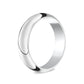 6mm Dome Wedding Band - Unisex Ring - The Steel Shop