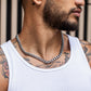 Brushed Cuban Link Chain | 10MM - Men Necklace - The Steel Shop
